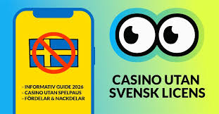 Casinon utan Svensk Licens En Guide till Spel utan Gränser Casinon utan Svensk Licens En Guide till Spel utan Gränser
